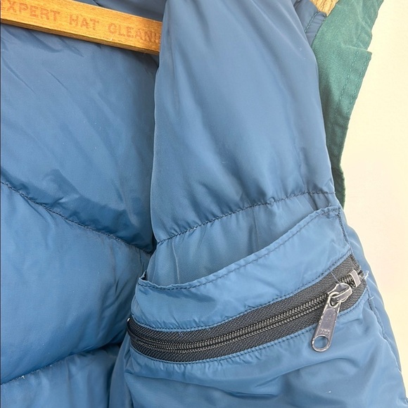 Vintage L.L. Bean Jacket Down Filled Winter Pockets Hood Outdoor Snow Coat Warm - Picture 14 of 15